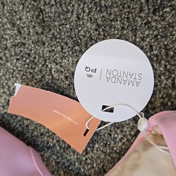 NWT PQ Women Amanda Station Ruffle Top swim bikini sz S - Picture 7 of 10